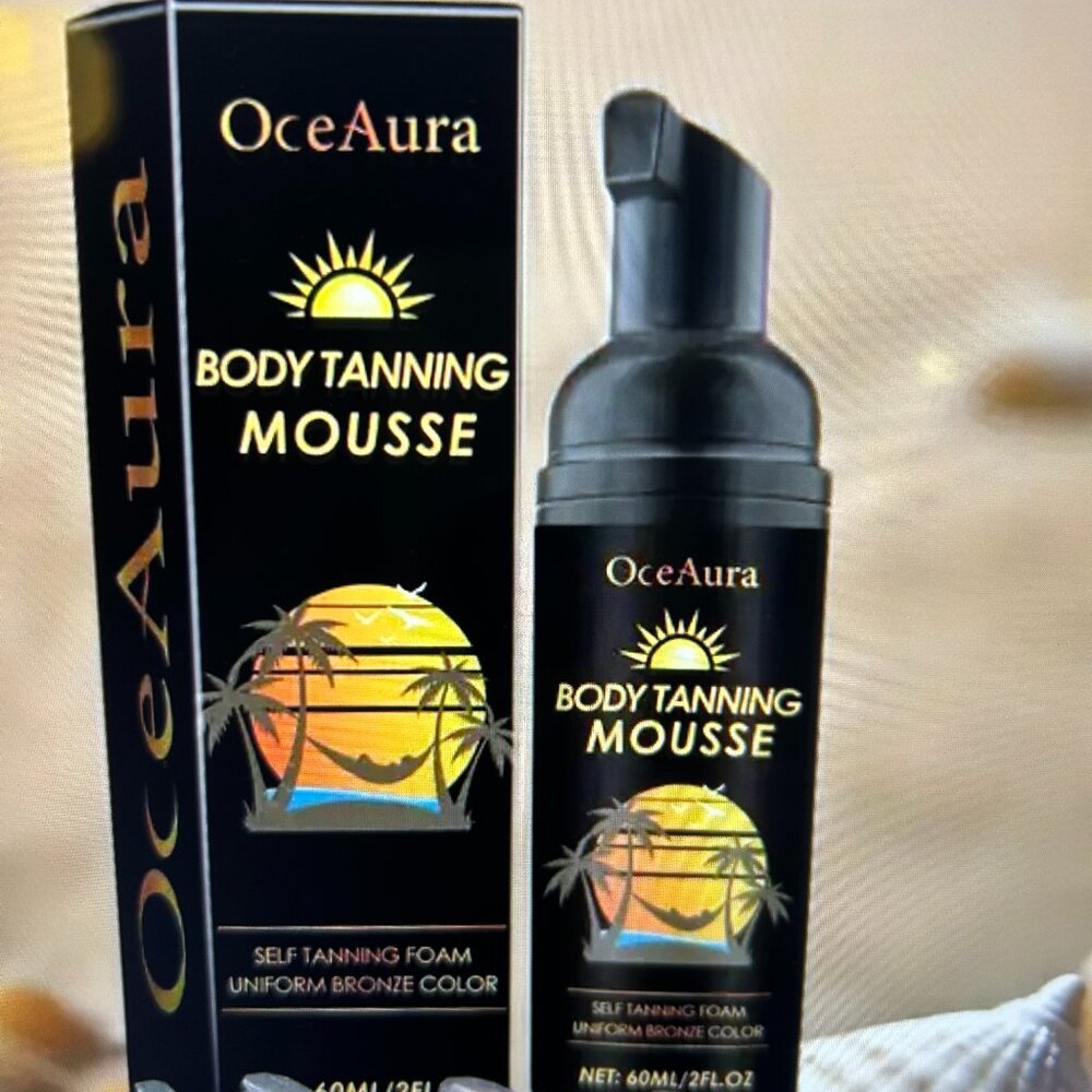 BRAND NEW!  OceAura Body Tanning Mousse Sealed  ~ Size: 60ml/2fl.oz